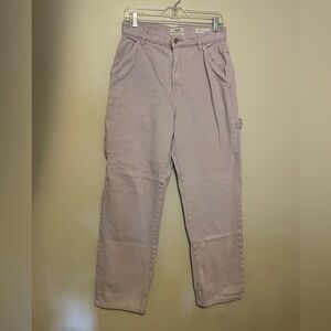 Cotton On Purple Cargo Pants Durable Utility Style carpenter Jean